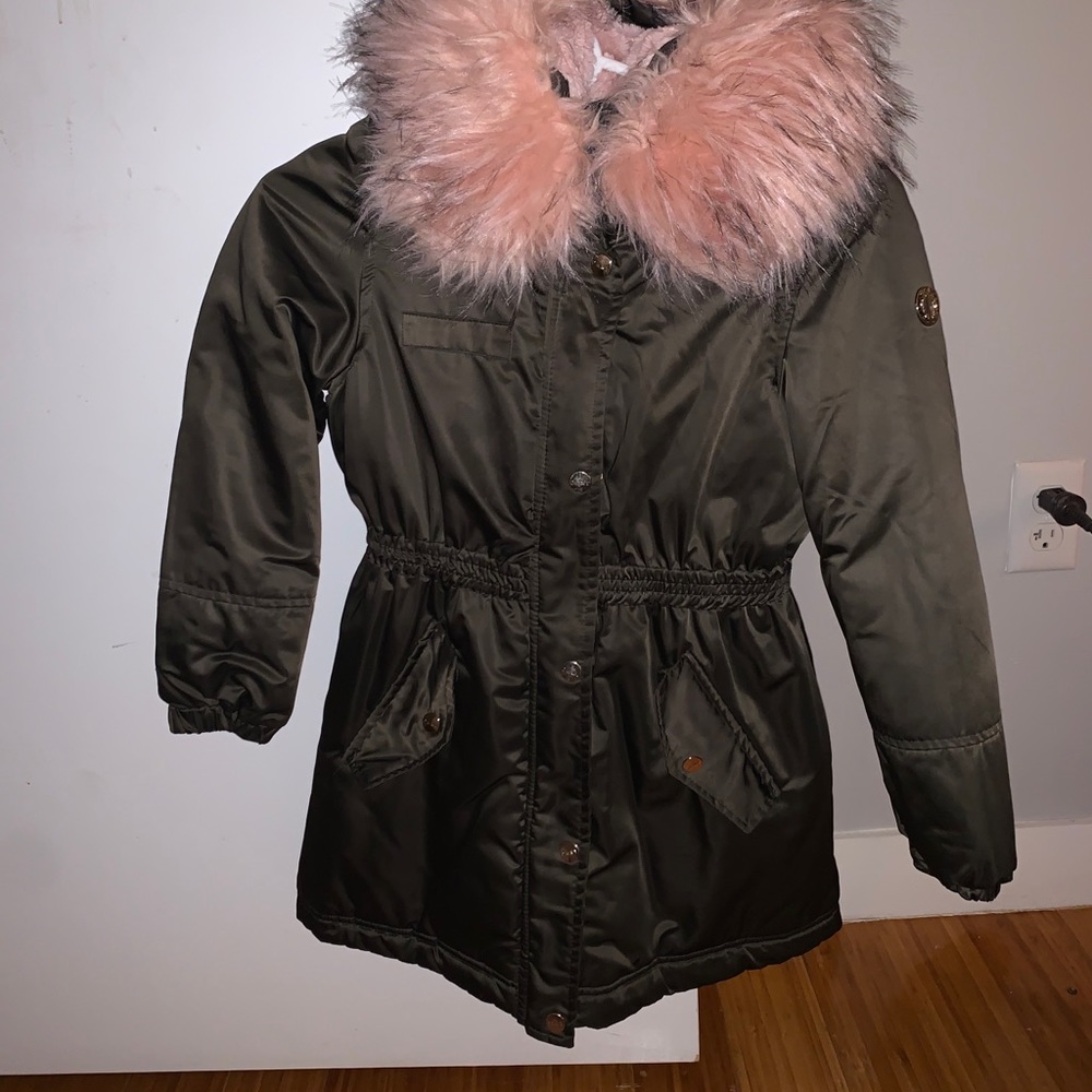 DKNY girls puffer coat